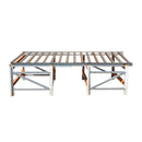 Heavy Duty Used Gravity 16 Roller Conveyor-73cm H Legs (Ref:GRC03)