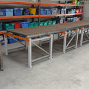 Heavy Duty Used Gravity 16 Roller Conveyor-90cm H Legs (Ref:GRC05)
