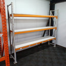 Apex Light Duty Long Span Shelving 2.5m (Used) Ref:LS018