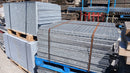 Large Galvanised Steel Walkway Flow Forge Grates / Panels