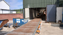 Heavy Duty Used Gravity 32 Roller Conveyor-73cm H Legs (Ref:GRC04)