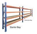 Apex Light Duty Long Span Shelving 2.5m (Used) Ref:LS018