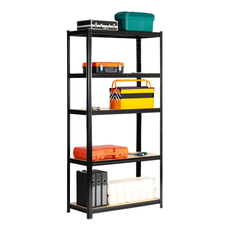 2 BAY SHELVING OFFER! | Black | 300mm Deep | Ref:BS017