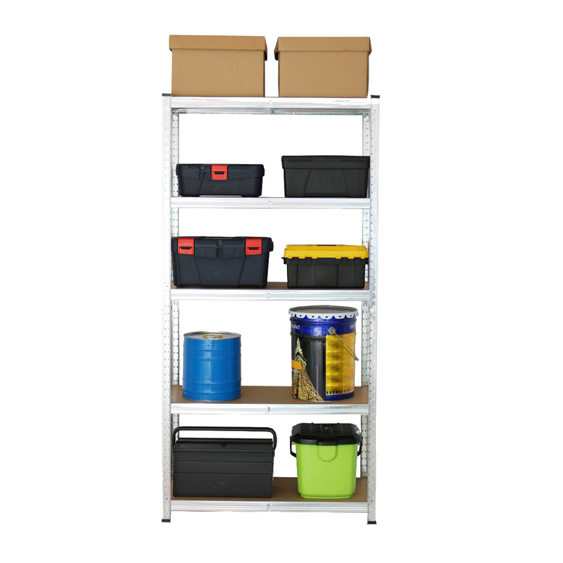 Boltless Shelving | 900mm x 400mm x 1800mm | Galvanised | Ref:BS003