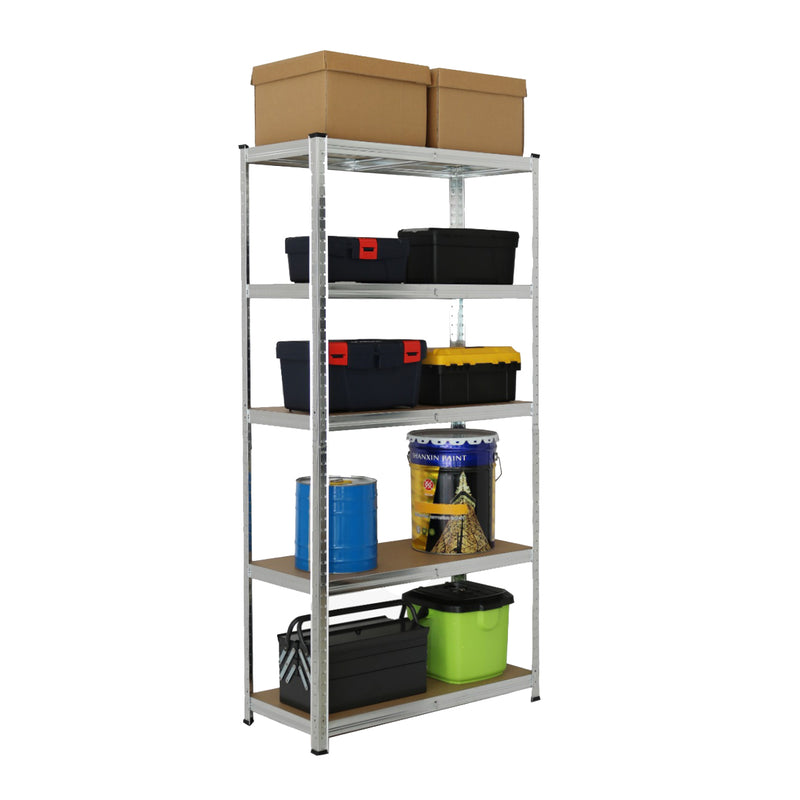 Boltless Shelving | 900mm x 400mm x 1800mm | Galvanised | Ref:BS003