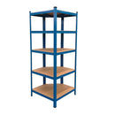 Corner Shelving | 990mm x 400mm x 1800mm | Blue | Ref:BS008