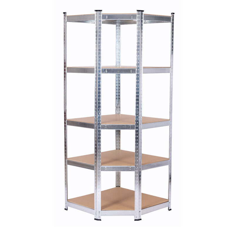 Corner Shelving | 900mm x 400mm x 1800mm | Galvanised | Ref:BS006