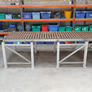 Heavy Duty Used Gravity 32 Roller Conveyor-90cm H Legs (Ref:GRC06)