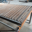 Heavy Duty Used Gravity 32 Roller Conveyor-73cm H Legs (Ref:GRC04)