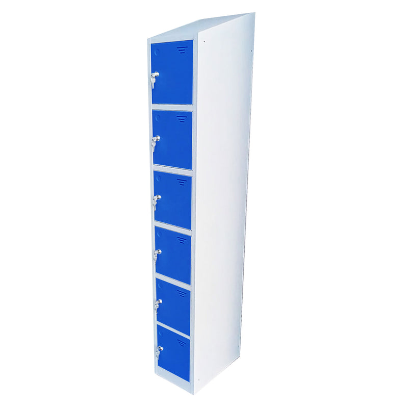 Locker | Blue | 6 Door (LOCK02)