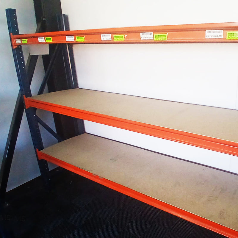 Megalux Long Span Shelving 2.9m Long 600mm Deep (Used) Ref:LS022