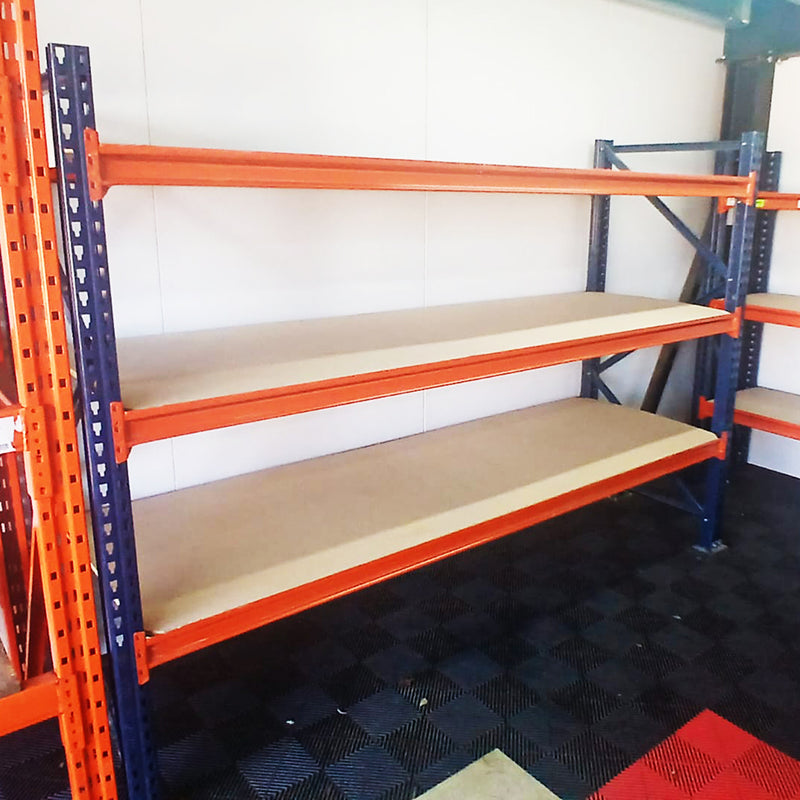 Megalux Long Span Shelving 2.9m Long 900mm Deep (Used) Ref:LS023