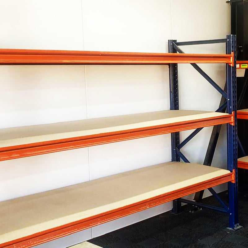 Megalux Long Span Shelving 2.9m Long 900mm Deep (Used) Ref:LS023
