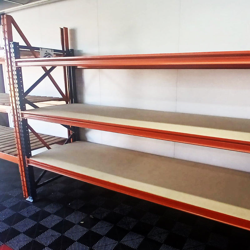 Megalux Long Span Shelving 2.9m Long 900mm Deep (Used) Ref:LS023