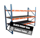 Polypal Heavy Duty Long Span Shelving 3.2m (Used) Ref:LS033 BLACK FRIDAY