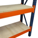 Mecalux Long Span Shelving 2.4m Long 600mm Deep (Used) Ref:LS036