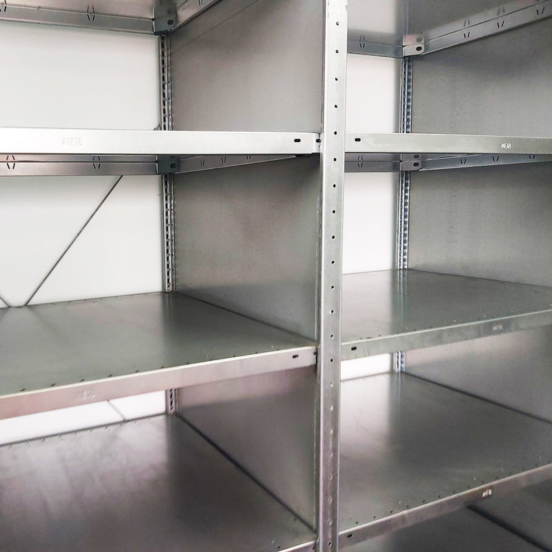 Small Part Galvanised Shelving (Used) Ref:SP007